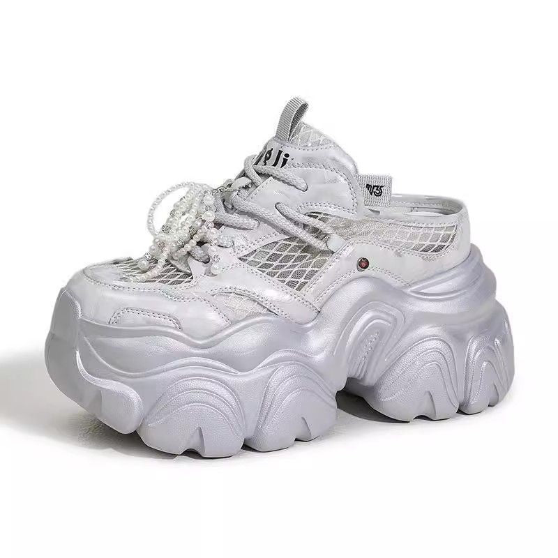 Damen Sportliche Chunky Sneakers Drune
