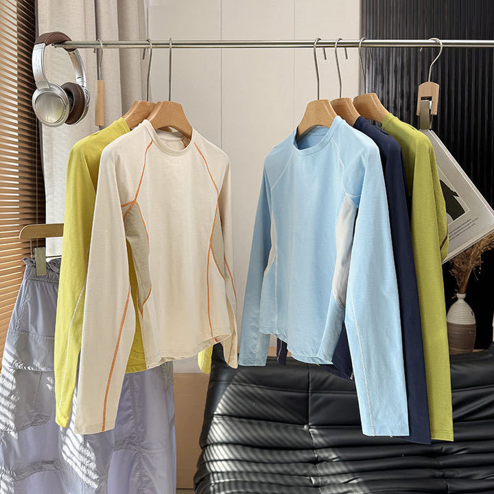 Damen sportliches Langarmshirt mit innovativem Belüftungssystem Drune