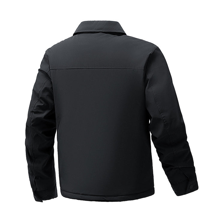 Herren Übergangsjacke mit hohem Kragen und elastischen Bündchen Drune