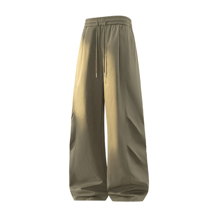 Damen Weite Cargo-Freizeithose mit elastischem Bund, Tunnelzug & Utility-Beintasche Drune