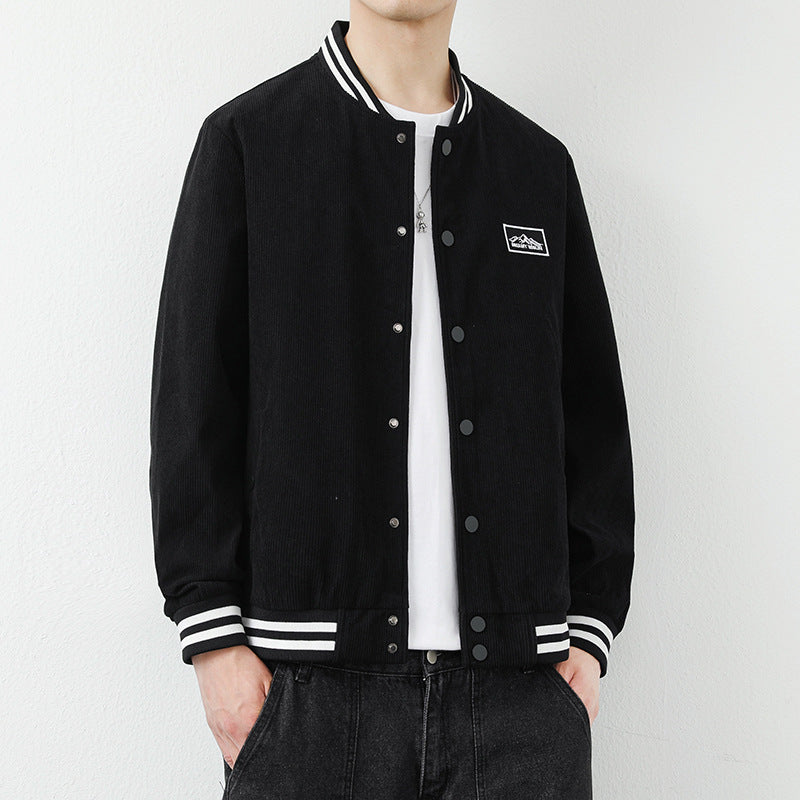 Herren stylische Cordjacke Drune