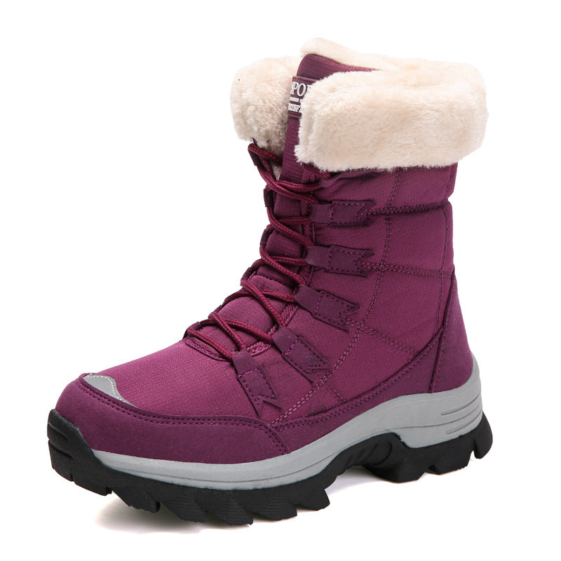 Damen Thermo-Winterstiefel mit isolierendem Innenfutter und rutschfester Sohle Drune