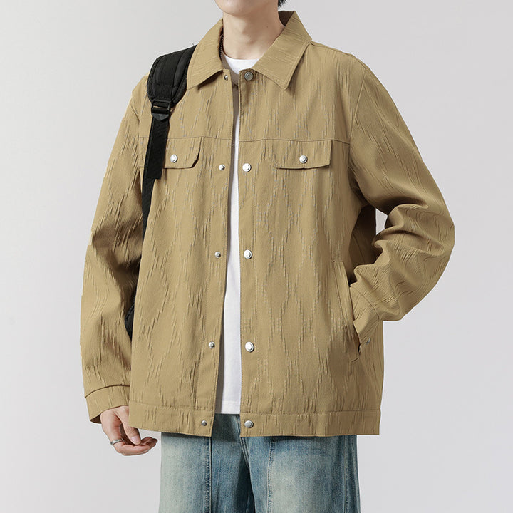 Herren lässige Utility-Jacke Drune