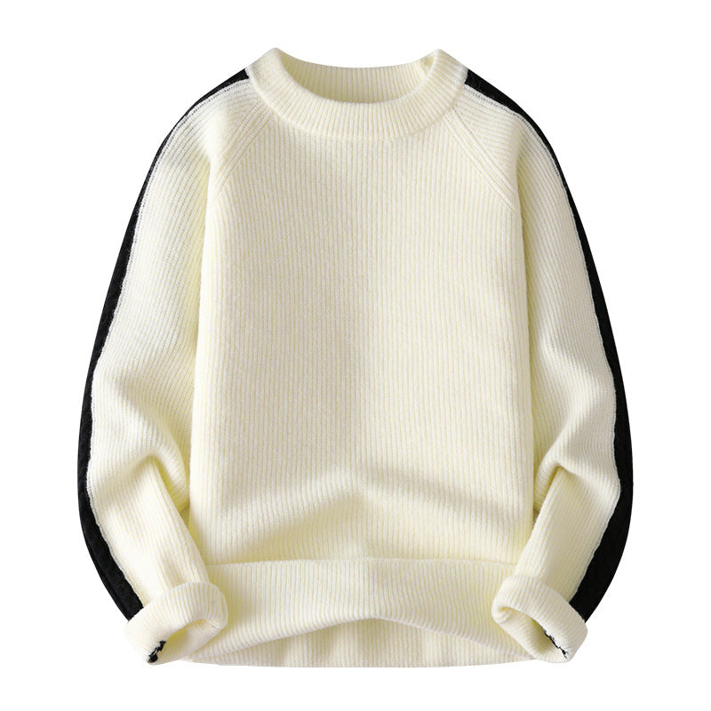 Damen Eleganter und komfortabler Rundhalspullover Drune