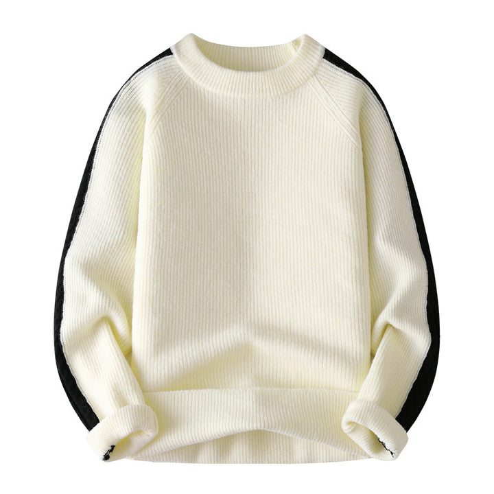 Damen Eleganter und komfortabler Rundhalspullover Drune