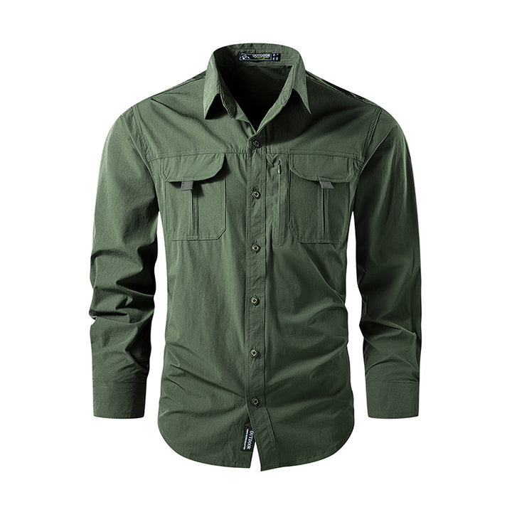 Herren Funktionales Outdoor-Hemd Drune