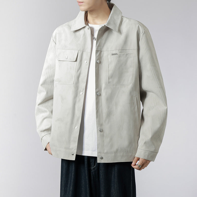 Herren Modische Freizeitjacke Drune