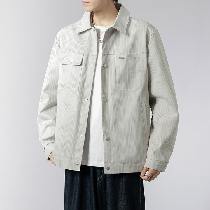 Herren Modische Freizeitjacke Drune