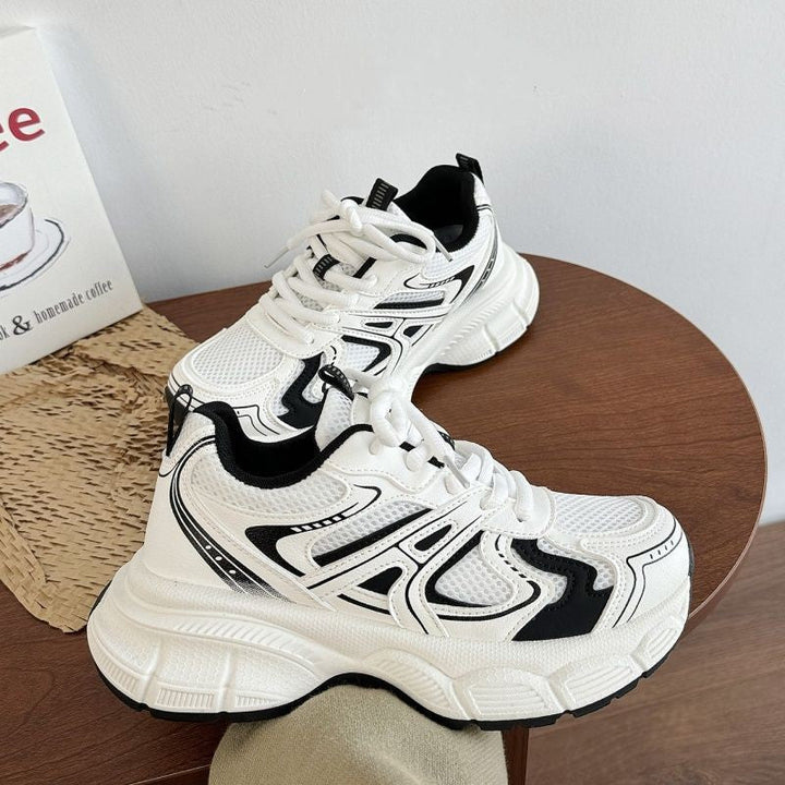 Damen Sportliche Sneaker mit ergonomischer Dämpfung und atmungsaktiver Mesh-Oberfläche Drune