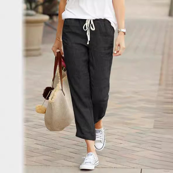 Damen Leichte und bequeme Freizeithose Drune