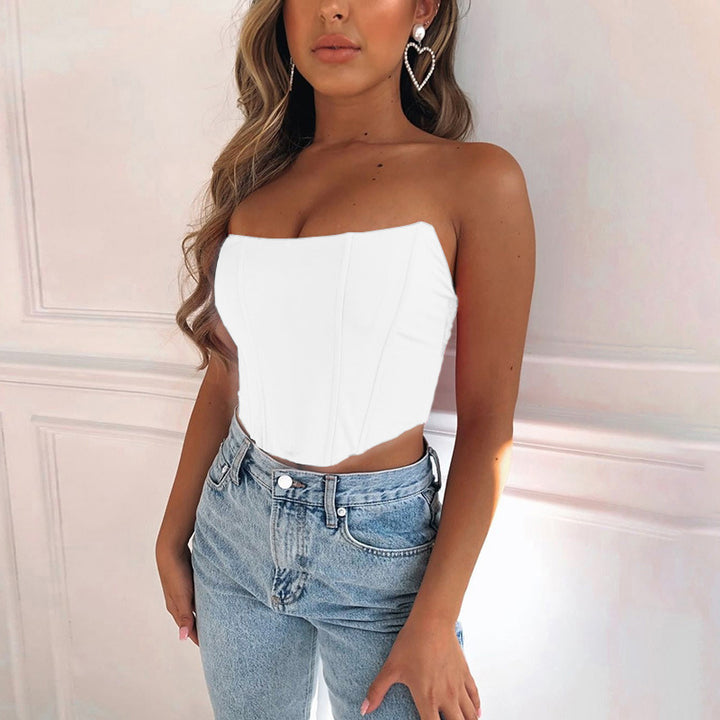 Damen Korsett Top Drune