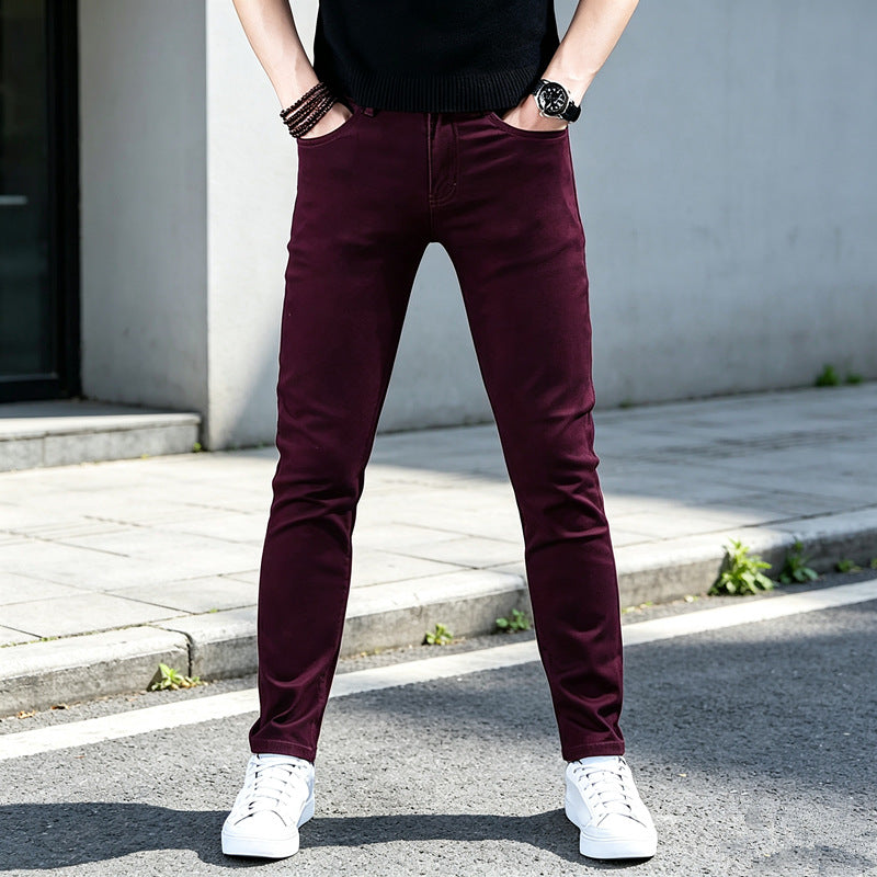 Herren Modische Slim-Fit Hosen Drune