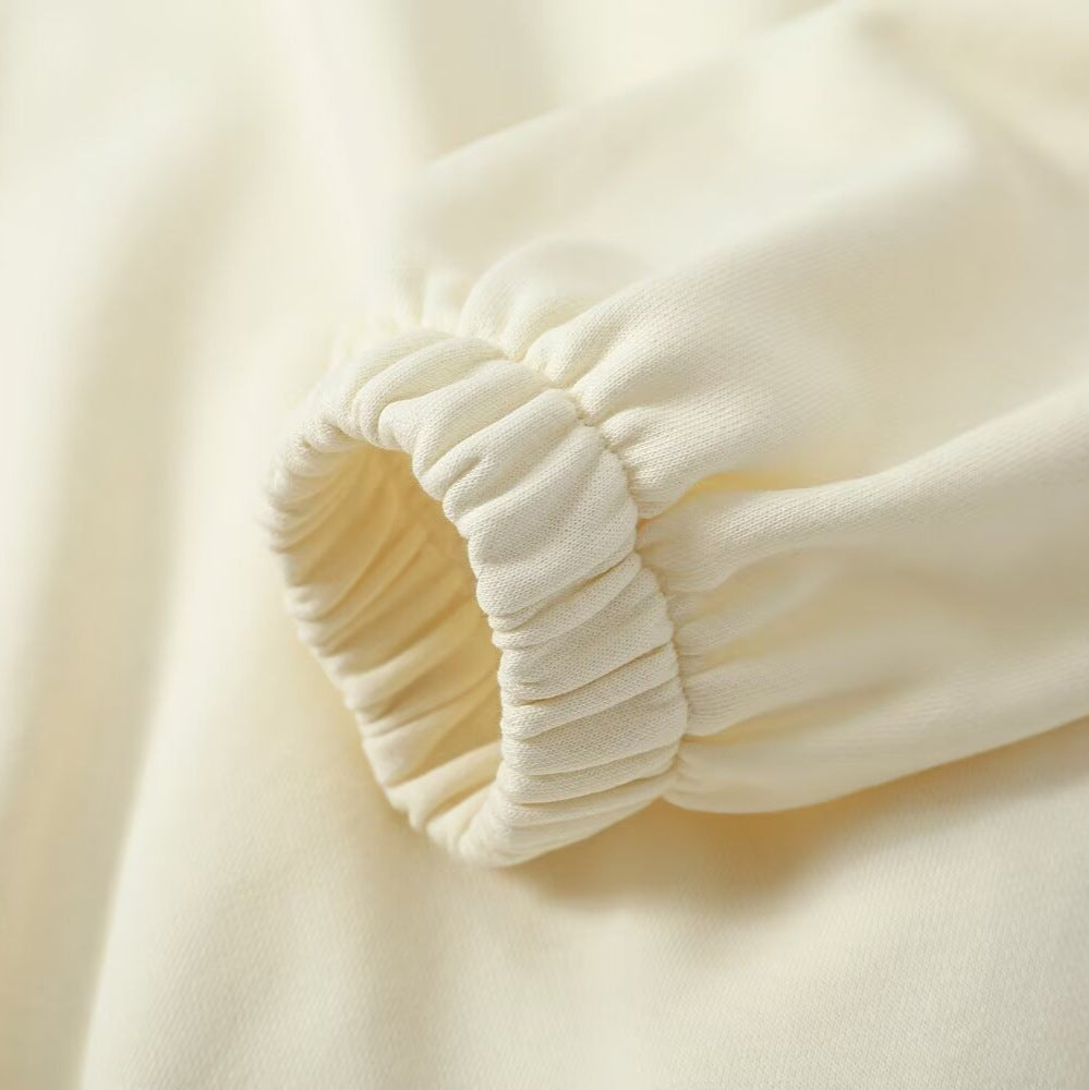 Damen Oversize Pullover mit Halbzip‑Stehkragen, elastischem Saum und überschnittenen Ärmeln Drune