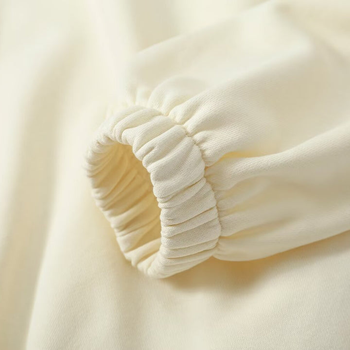 Damen Oversize Pullover mit Halbzip‑Stehkragen, elastischem Saum und überschnittenen Ärmeln Drune