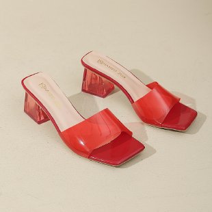 Damen Slingback Absatzschuhe mit modernem Design und elegantem Glanz Drune