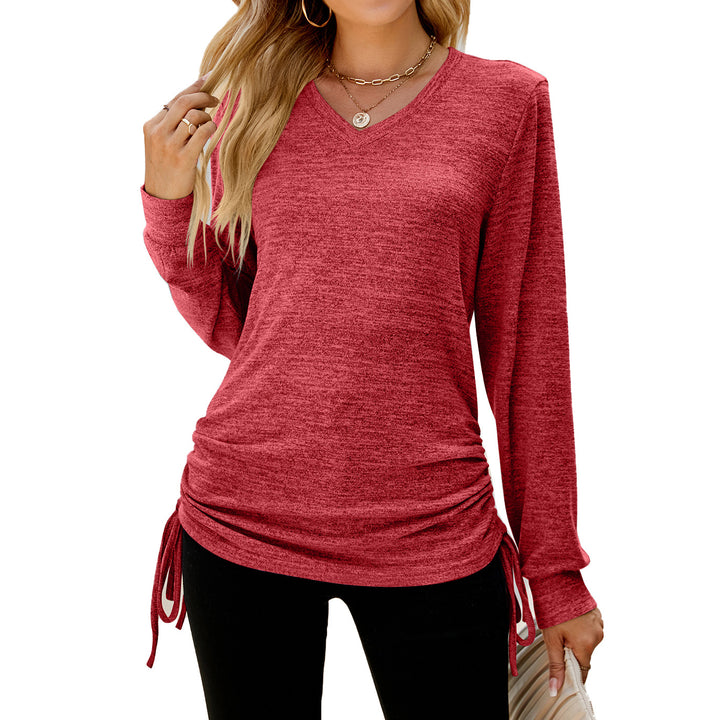 Damen Langarmshirt mit verstellbarem Bund Drune