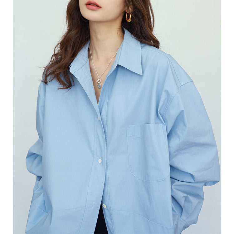 Damen Oversized Hemd Drune