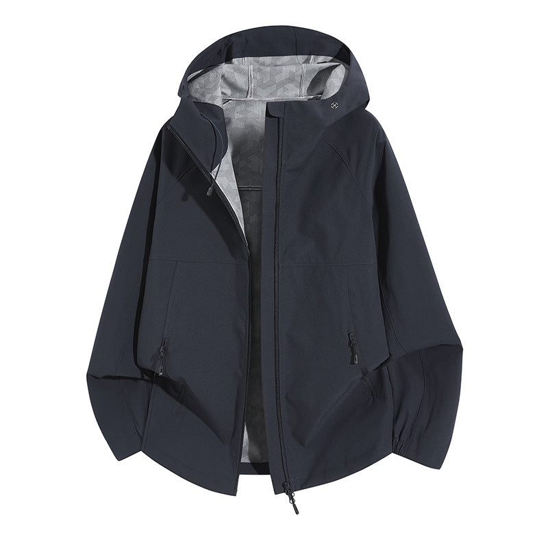 Damen Wetterfeste Kapuzenjacke mit belüftetem Kragen Drune
