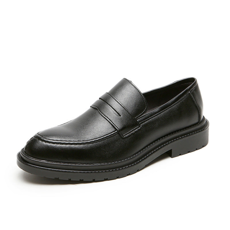 Damen Lederslipper mit rutschfester Profilsohle und eleganter Applikation Drune