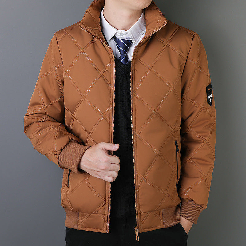 Drune | Steppjacke - Regular Fit - Warme Fütterung - Rippkante - Reißverschluss
