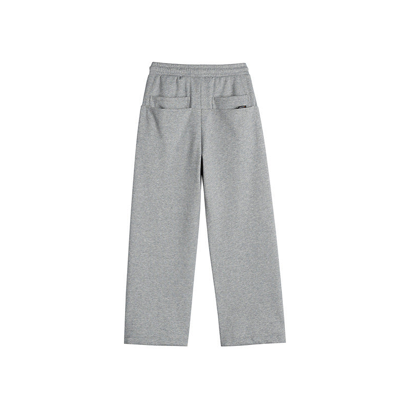 Damen Sweathose mit weitem Bein, elastischem Bund und Tunnelzug Drune
