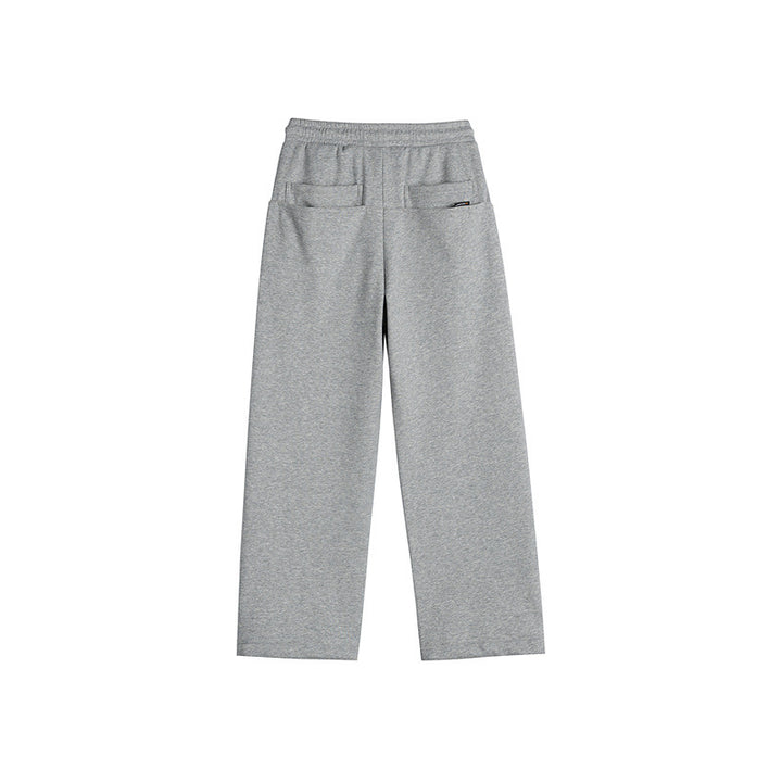 Damen Sweathose mit weitem Bein, elastischem Bund und Tunnelzug Drune