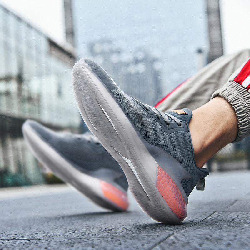 Unisex leichte Strick‑Laufschuhe mit integrierter Fersen‑Luftkapsel Drune