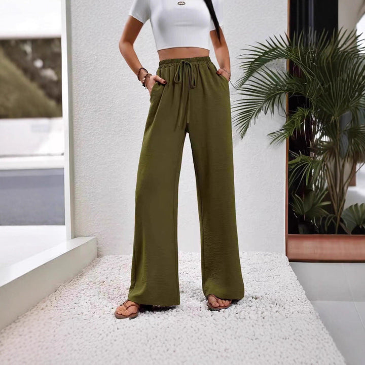 Damen weite Palazzo-Hosen Drune