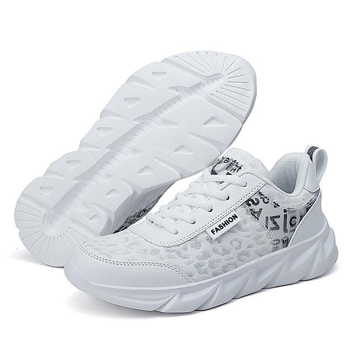 Damen nan modische City-Sneaker mit atmungsaktiver Netzoberfläche, gepolsterter Innensohle und geformter Leichtsohle Drune