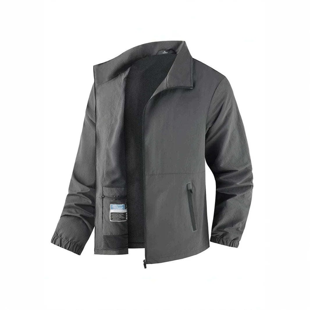 Herren Leichte Übergangsjacke mit praktischen Taschen Drune