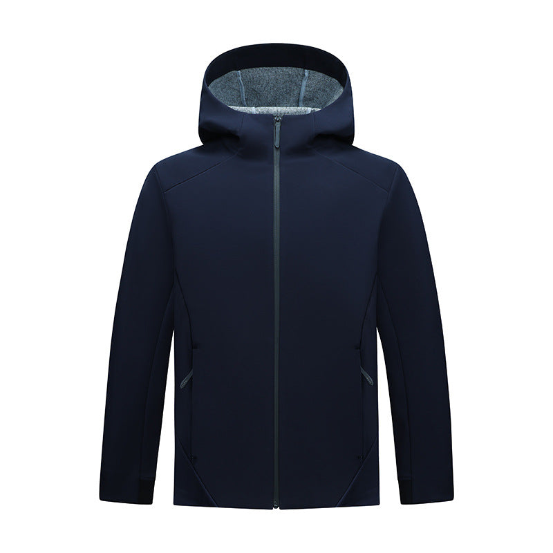 Damen Taillierte Softshelljacke mit Kapuze und Fleecefutter Drune