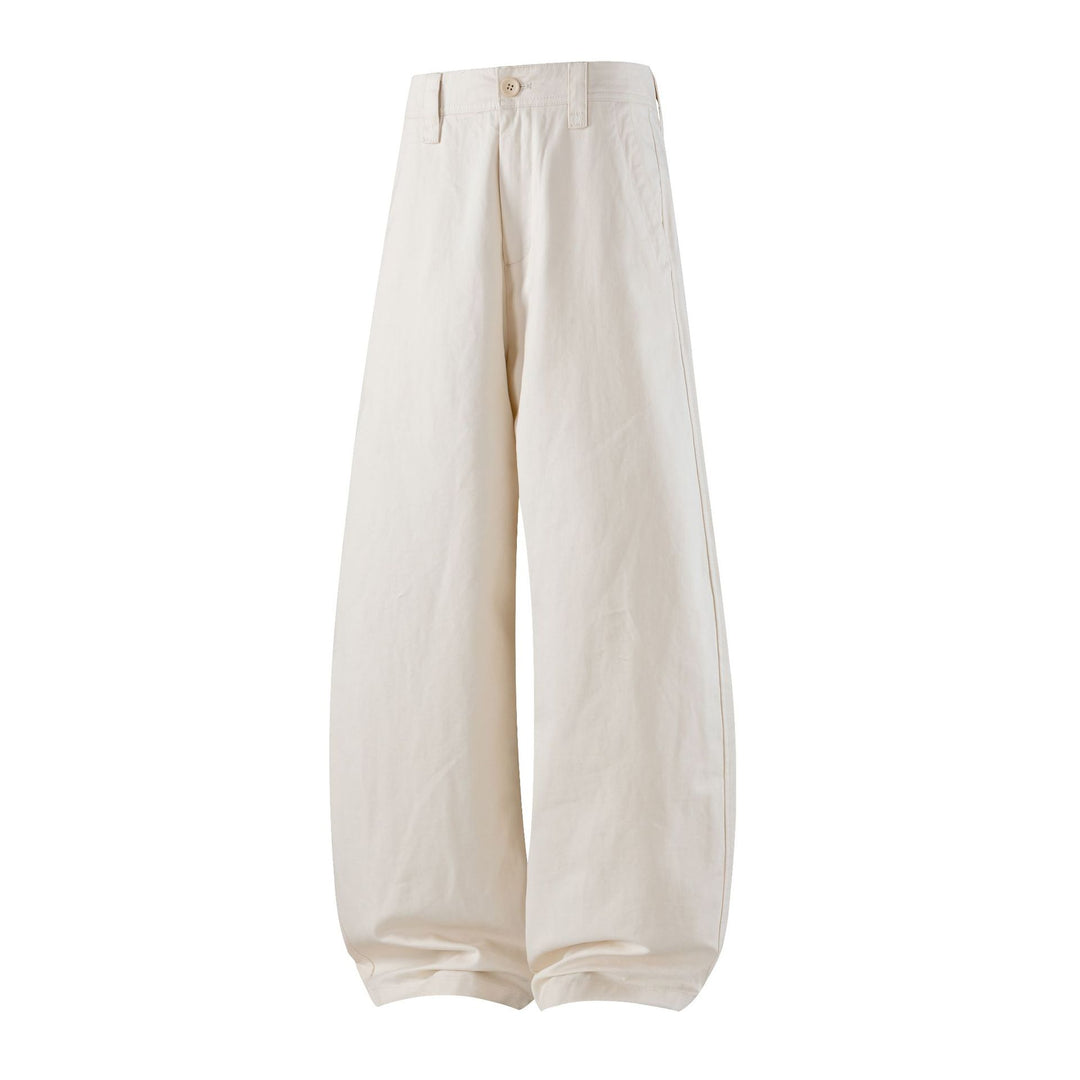 Damen Extraweite High‑Waist Culotte‑Hose mit ballonförmigem Saum und hohem Bund Drune