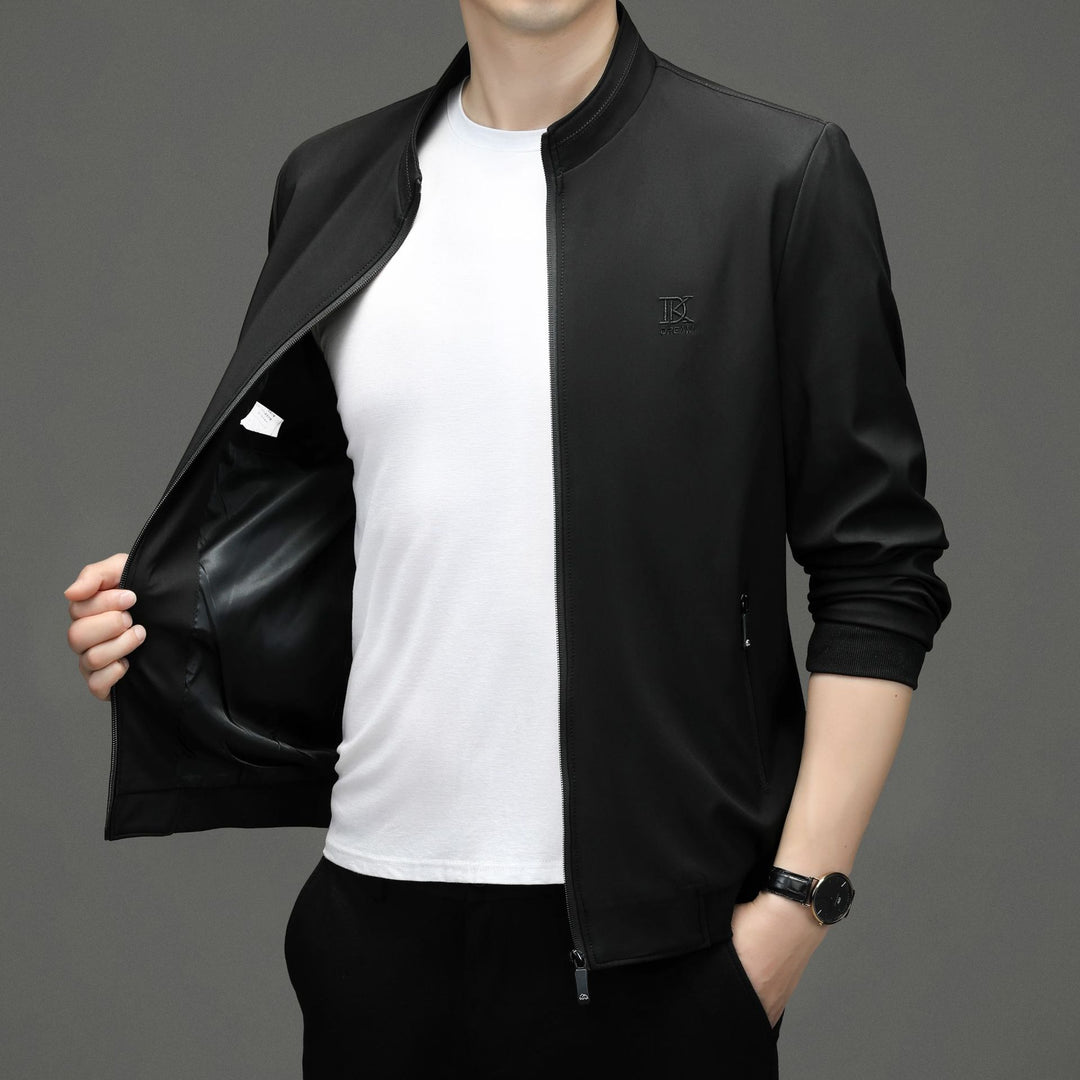 Herren leichte Blousonjacke mit modernen Details und schmalem Schnitt Drune