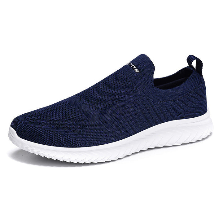 Damen Atmungsaktive Slip-On Sneakers mit elastischem Strick-Obermaterial Drune