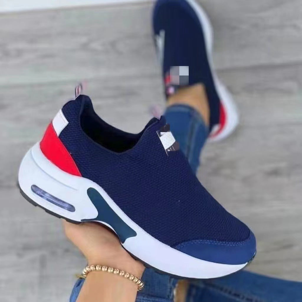 Damen Sock-Sneaker mit luftgepolsterter Sohleneinheit und gestricktem Komfortschaft Drune