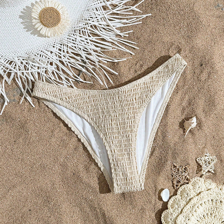 Damen Bikinislip mit raffiniertem Strukturdesign Drune