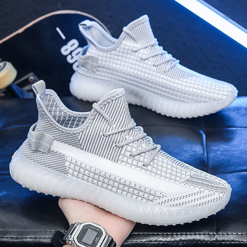 Damen Atmungsaktive Sneaker mit flexiblem Mesh-Obermaterial und stoßdämpfender Sohle Drune
