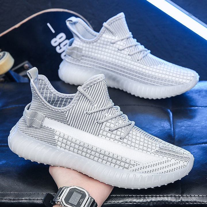 Damen Atmungsaktive Sneaker mit flexiblem Mesh-Obermaterial und stoßdämpfender Sohle Drune