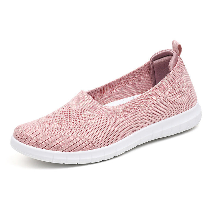 Damen Bequeme Slip-On Sneakers aus atmungsaktivem Material Drune