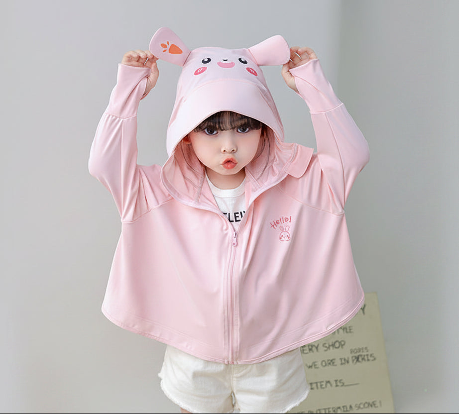 Damen leichte und atmungsaktive Sportjacke mit Kapuze Drune