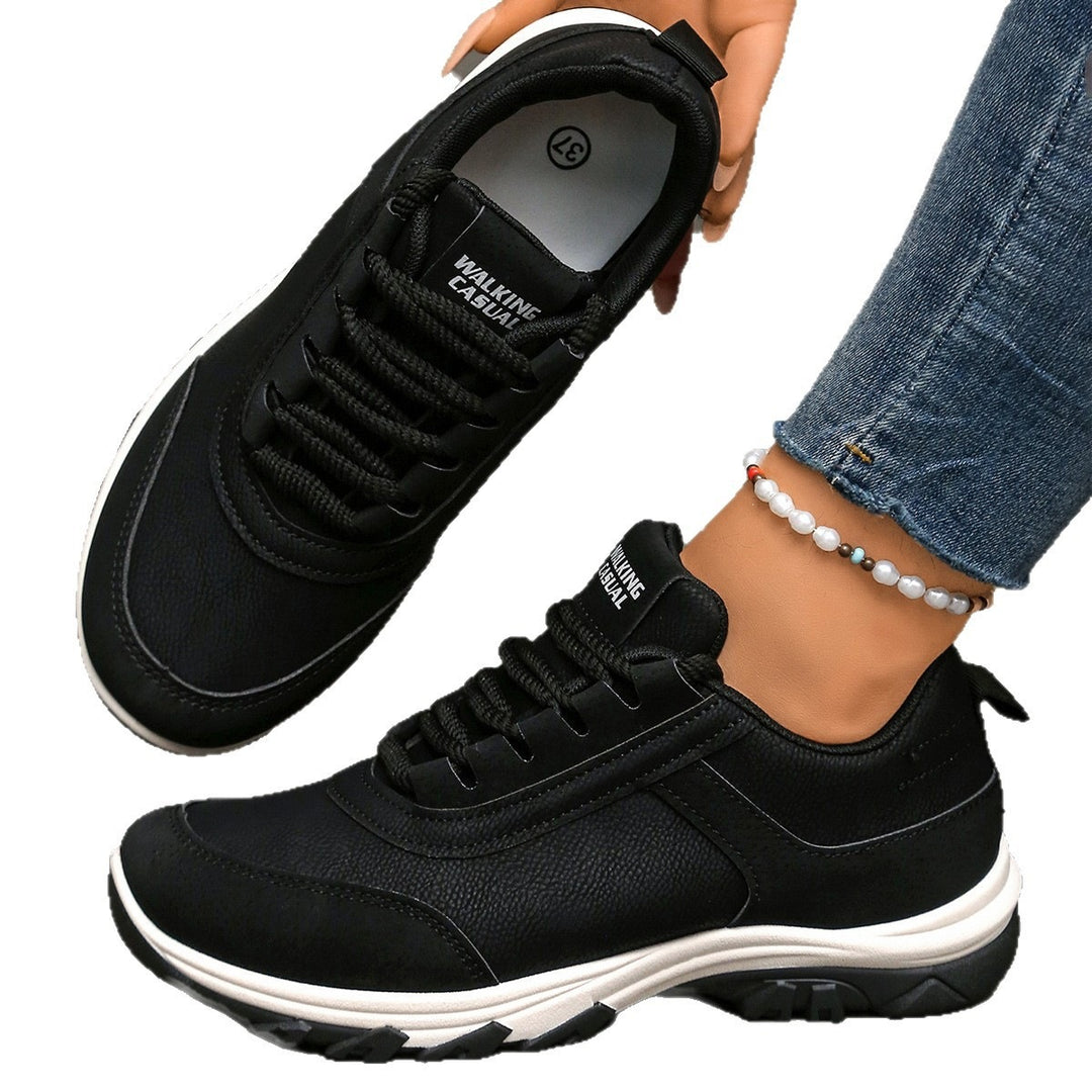 Damen Leichter Walking‑Sneaker mit profilierter Gummisohle und gepolstertem Komfortfußbett Drune