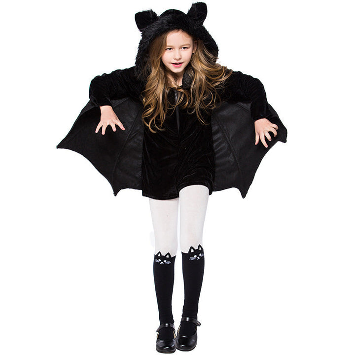 Mädchen Leggings mit Katzenmotiv Drune