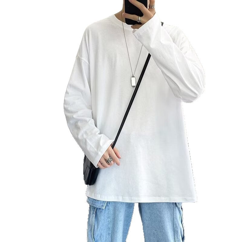 Damen Lässiges Oversized Langarmshirt Drune