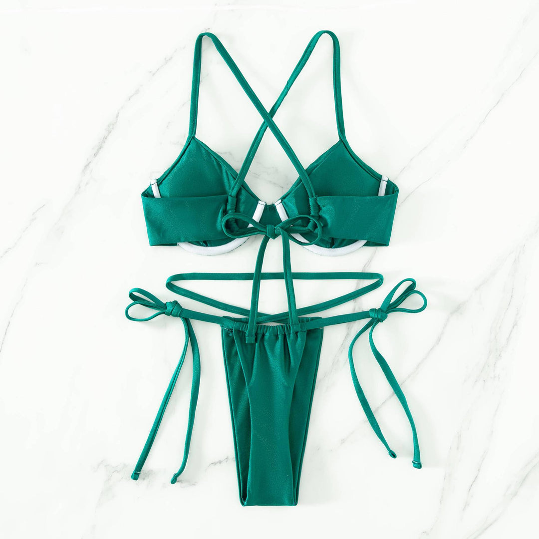 Damen Triangel-Bikini mit innovativem Trägersystem und figurschmeichelndem Schnitt Drune