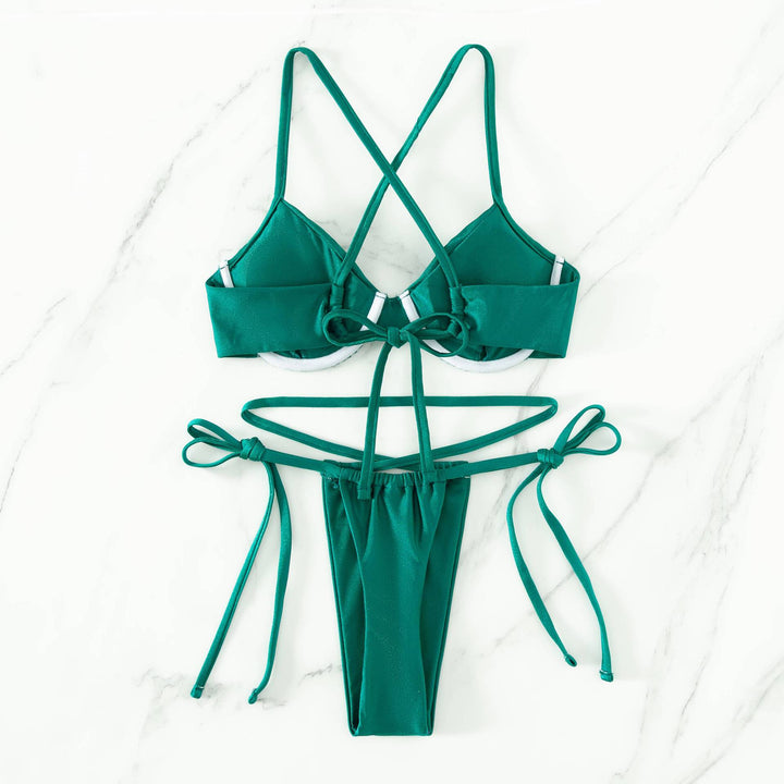 Damen Triangel-Bikini mit innovativem Trägersystem und figurschmeichelndem Schnitt Drune
