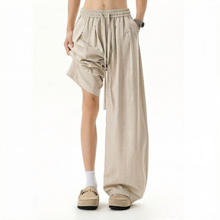 Damen Weitgeschnittene Freizeithose Drune