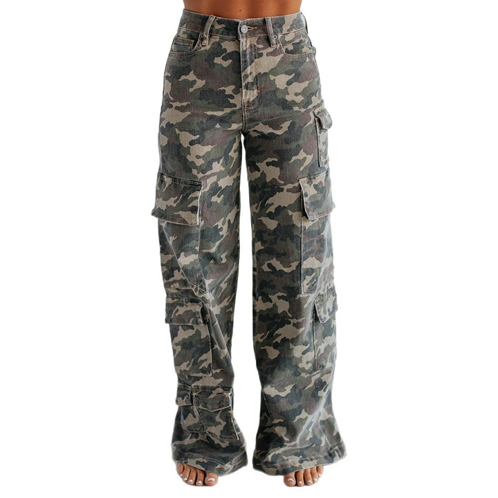 Damen Cargo-Hose mit weitem Schnitt Drune