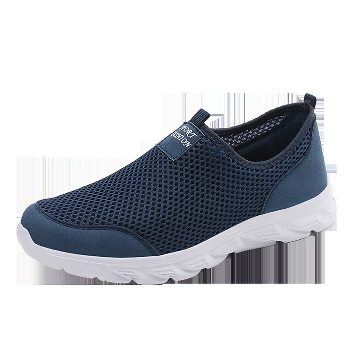 Herren Atmungsaktive Slip-On Walking Sneakers Drune