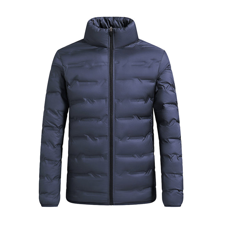 Herren leichte Steppjacke mit thermischer Füllung und Stehkragen Drune