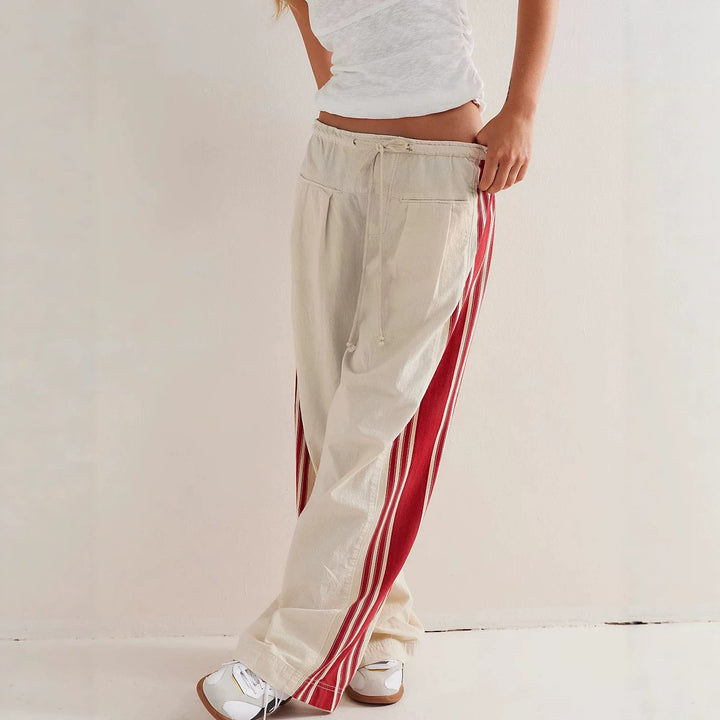Damen Modische Sommerhose mit Blumenmuster